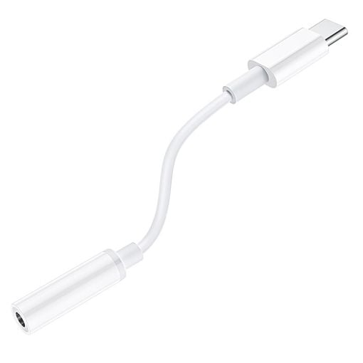 Εικόνα της Adapter Lamtech USB-C Male to 3.5mm Female White LAM023831
