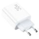 Εικόνα της Φορτιστής Lamtech USB-A QC3.0 & USB-C PD 30W White LAM023534