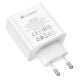 Εικόνα της Φορτιστής Lamtech USB-A QC3.0 & USB-C PD 45W White LAM023541
