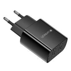 Εικόνα της Φορτιστής Lamtech 2x USB-A 2.1A Black LAM020748