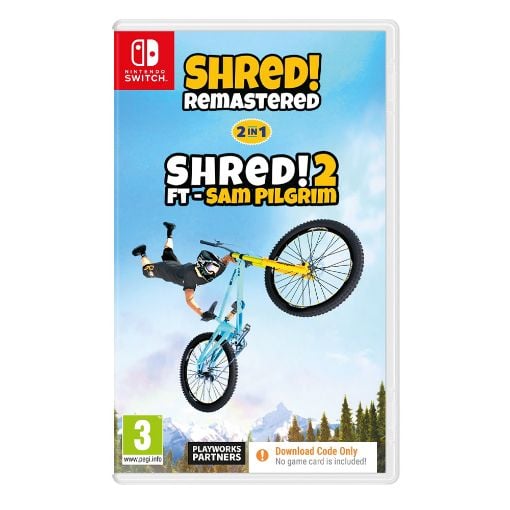 Εικόνα της Shred! Remastered + Shred! 2 Ft Sam Pilgrim (Code In A Box) Nintendo Switch