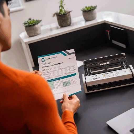 Εικόνα της Scanner Brother ADS-1800W Sheetfed Portable Wireless