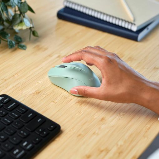 Εικόνα της Ποντίκι Trust Mydo Silent Wireless Green 25042