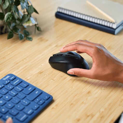 Εικόνα της Ποντίκι Trust Mydo Silent Wireless Black 25084