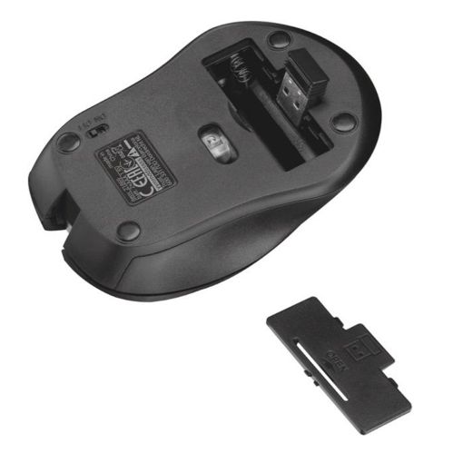 Εικόνα της Ποντίκι Trust Mydo Silent Wireless Black 25084