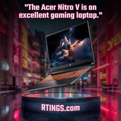 Εικόνα της Laptop Acer Nitro V16 AI ANV16-42-R9E4 16" AMD Ryzen 7-260 32GB 1TB RTX 5070 8GB Win11 Home NH.QYYET.004