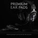 Εικόνα της Headset Logitech G Pro X 7.1 DTS Black 981-000818