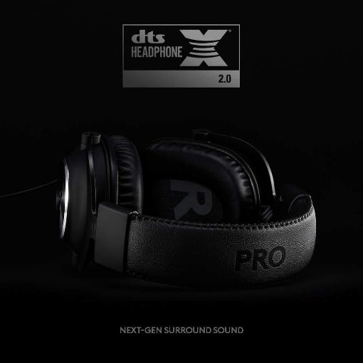 Εικόνα της Headset Logitech G Pro X 7.1 DTS Black 981-000818