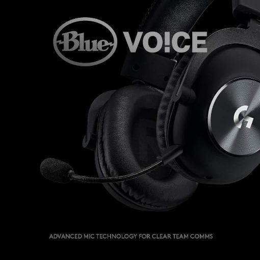 Εικόνα της Headset Logitech G Pro X 7.1 DTS Black 981-000818