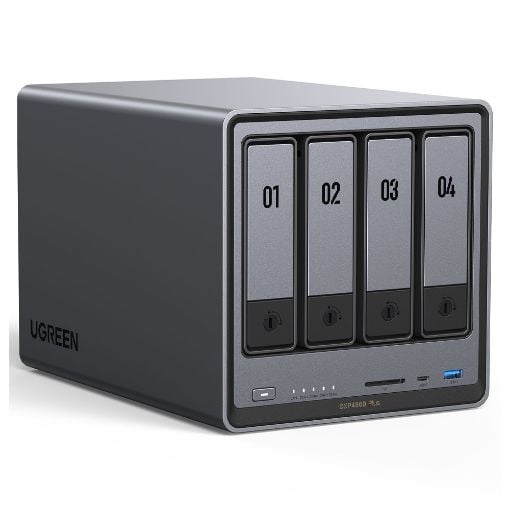 Εικόνα της Nas Tower Ugreen DXP4800 Plus 4-Bay 8GB Grey 35261