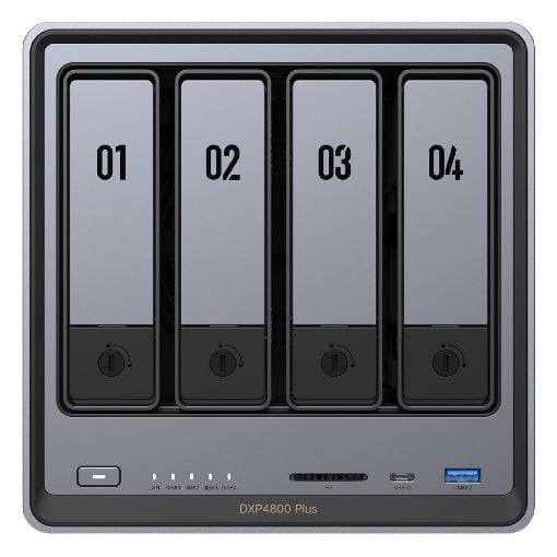 Εικόνα της Nas Tower Ugreen DXP4800 Plus 4-Bay 8GB Grey 35261