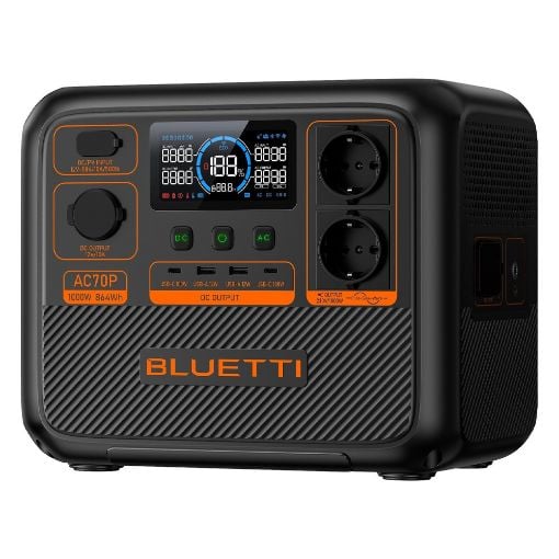Εικόνα της Portable Power Station Bluetti Premium AC70P (864Wh) P-AC70P-EU-GY-BL-010