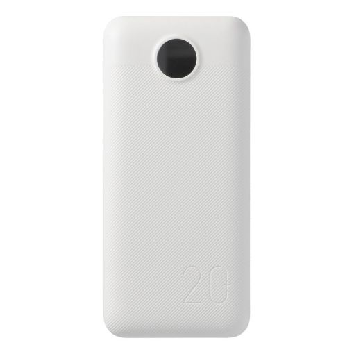 Εικόνα της Power Bank Veger L20S 20000mAh Dual USB-A 20W White W2039PD