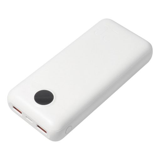 Εικόνα της Power Bank Veger L20S 20000mAh Dual USB-A 20W White W2039PD