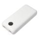 Εικόνα της Power Bank Veger L20S 20000mAh Dual USB-A 20W White W2039PD