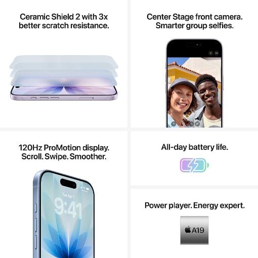 Εικόνα της Apple iPhone 17 256GB White MG6K4QL/A