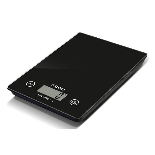 Εικόνα της Ψηφιακή Ζυγαριά Κουζίνας Bruno 5kg Μαύρη BRN-0208