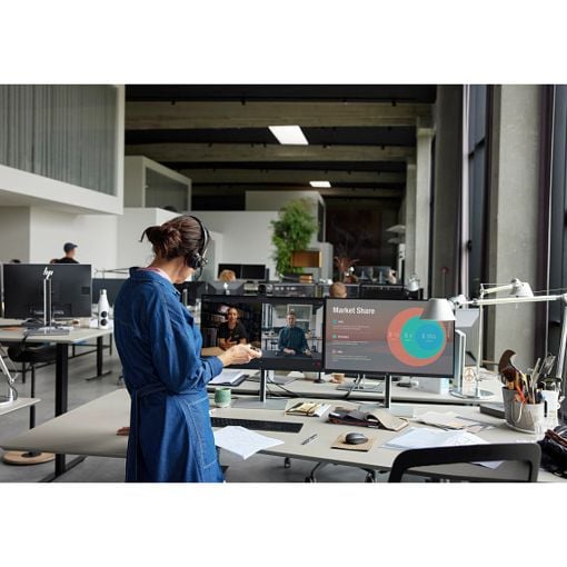 Εικόνα της Headset Poly Savi 8420 Stereo Microsoft Teams DECT 8L5B3AA#ABB