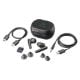 Εικόνα της Earbuds Poly Voyager Free 60+ UC + BT700 USB-C Adapter + Touchscreen Charge Case Carbon Black 7Y8G4AA