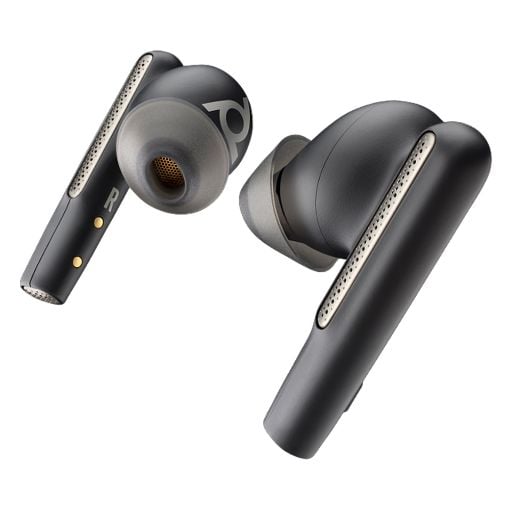 Εικόνα της Earbuds Poly Voyager Free 60+ UC + BT700 USB-C Adapter + Touchscreen Charge Case Carbon Black 7Y8G4AA