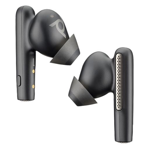 Εικόνα της Earbuds Poly Voyager Free 60+ UC + BT700 USB-C Adapter + Touchscreen Charge Case Carbon Black 7Y8G4AA