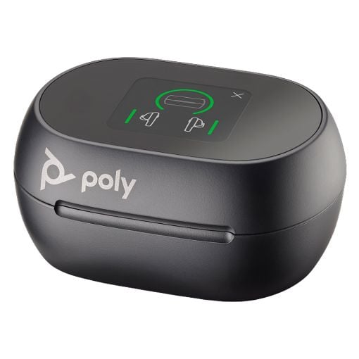 Εικόνα της Earbuds Poly Voyager Free 60+ UC M + BT700 USB-C Adapter + Touchscreen Charge Case Carbon Black 7Y8H0AA