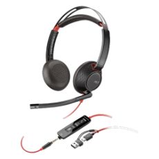 Εικόνα της Headset Poly Blackwire 5220 Stereo UC Certified USB-C 8X231AA