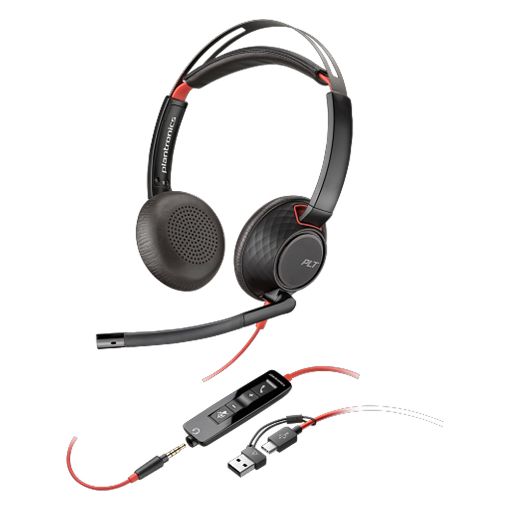 Εικόνα της Headset Poly Blackwire 5220 Stereo UC Certified USB-C 8X231AA