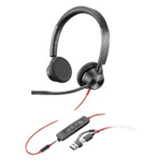 Εικόνα της Headset Poly Blackwire 3325 Stereo UC Certified USB-C 8X221AA