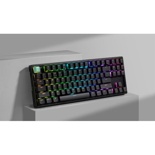 Εικόνα της Πληκτρολόγιο Keychron K8 HE 80% Wireless Magnetic Hot-Swappable RGB Magnetic Nebula Switches (US) Black K8H-J1