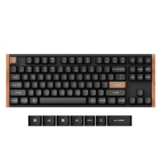 Εικόνα της Πληκτρολόγιο Keychron K8 HE 80% Wireless RGB Hot-Swappable Magnetic Nebula Switches (US) Special Edition Black K8H-F1
