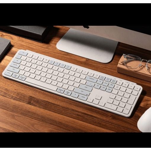 Εικόνα της Πληκτρολόγιο Keychron B6 Pro ZMK Full Ultraslim Wireless (US) Retro Blue B6P-K11