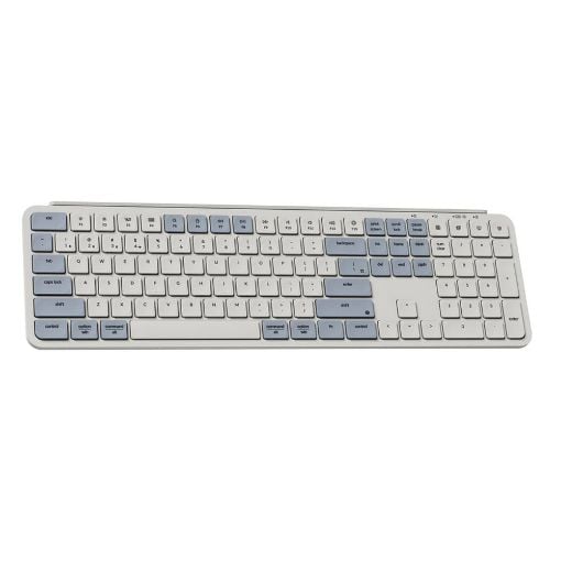 Εικόνα της Πληκτρολόγιο Keychron B6 Pro ZMK Full Ultraslim Wireless (US) Retro Blue B6P-K11