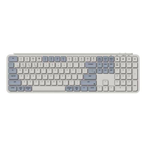 Εικόνα της Πληκτρολόγιο Keychron B6 Pro ZMK Full Ultraslim Wireless (US) Retro Blue B6P-K11