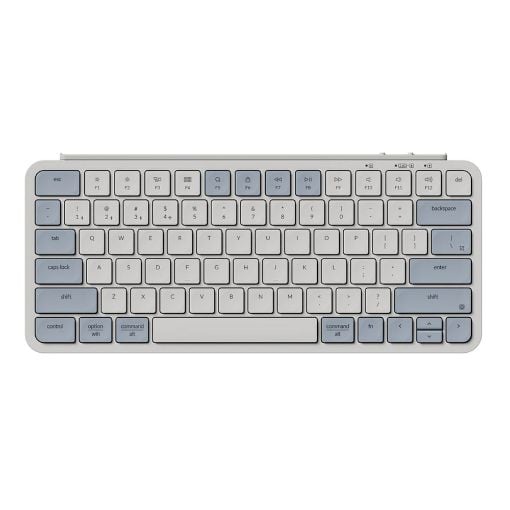 Εικόνα της Πληκτρολόγιο Keychron B1 Pro ZMK 75% Ultraslim Wireless (US) Retro Blue B1P-K11