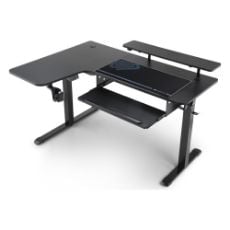 Εικόνα της Gaming Desk Eureka Ergonomic L60L 60" Carbon Coating Black ERK-L60L-B-PRO-V1-EU
