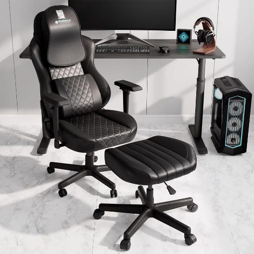 Εικόνα της Office Stool Eureka Ergonomic Black AR21-B
