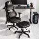Εικόνα της Office Stool Eureka Ergonomic Black AR21-B