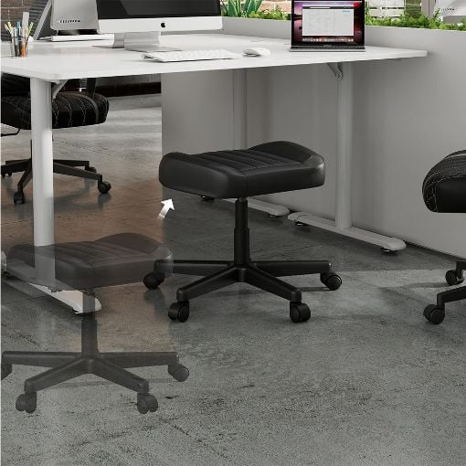 Εικόνα της Office Stool Eureka Ergonomic Black AR21-B