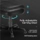 Εικόνα της Office Stool Eureka Ergonomic Black AR21-B