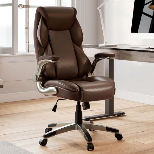 Εικόνα της Καρέκλα Γραφείου Eureka Ergonomic Galene Brown ERK-OC11-BR