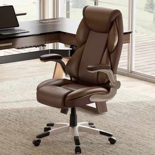 Εικόνα της Καρέκλα Γραφείου Eureka Ergonomic Galene Brown ERK-OC11-BR