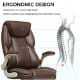 Εικόνα της Καρέκλα Γραφείου Eureka Ergonomic Galene Brown ERK-OC11-BR