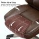 Εικόνα της Καρέκλα Γραφείου Eureka Ergonomic Galene Brown ERK-OC11-BR