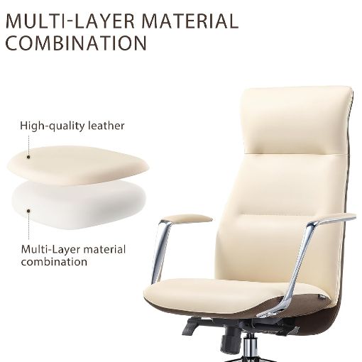 Εικόνα της Καρέκλα Γραφείου Eureka Ergonomic Royal Slim ERK-OC08-OW