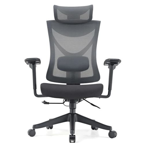 Εικόνα της Καρέκλα Γραφείου Eureka Ergonomic Black ERK-OC05-B