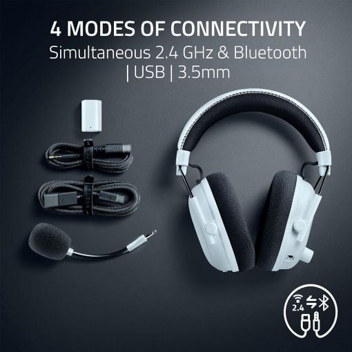 Εικόνα της Headset Razer BlackShark v3 Pro ANC White RZ04-05400200-R3M1