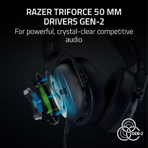 Εικόνα της Headset Razer BlackShark v3 X HyperSpeed Black RZ04-05420100-R3M1