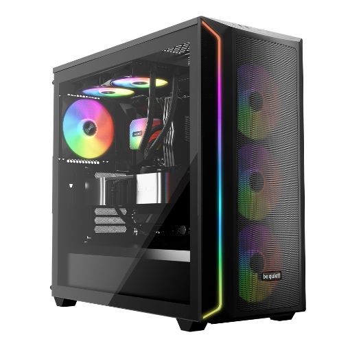 Εικόνα της Case Fan Be Quiet! Light Wings LX 140mm ARGB PWM Black BL126
