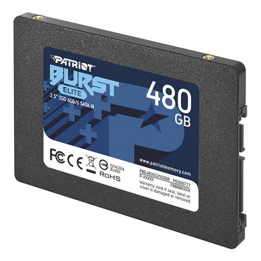 Εικόνα της Δίσκος SSD Patriot Burst Elite 480GB 2.5" SATA III PBE480GS25SSDR